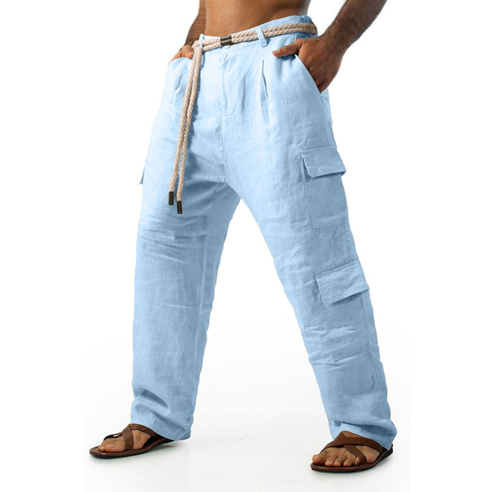 Shorts Chino Slim - Lässige Herren-Cargo-Shorts aus Baumwolle mit mehreren