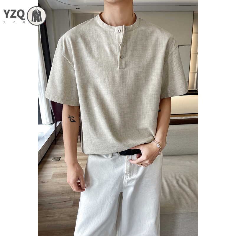 Atmungsaktives Leinen-T-Shirt  – Linen Shirt Breathable Bewertung und Preis