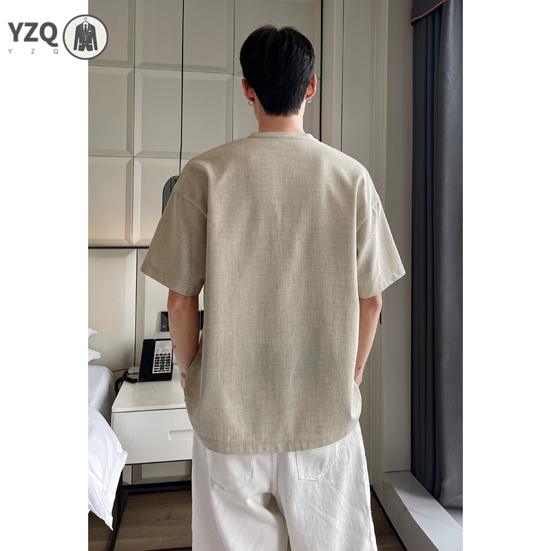 Atmungsaktives Leinen-T-Shirt  – Linen Shirt Breathable Bewertung und Preis