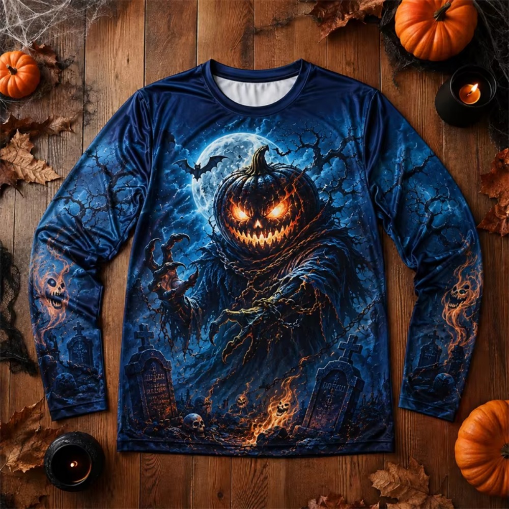 Halloween 3D-Druck Gruseliger  – Tee Graphic Print Bewertung und Preis
