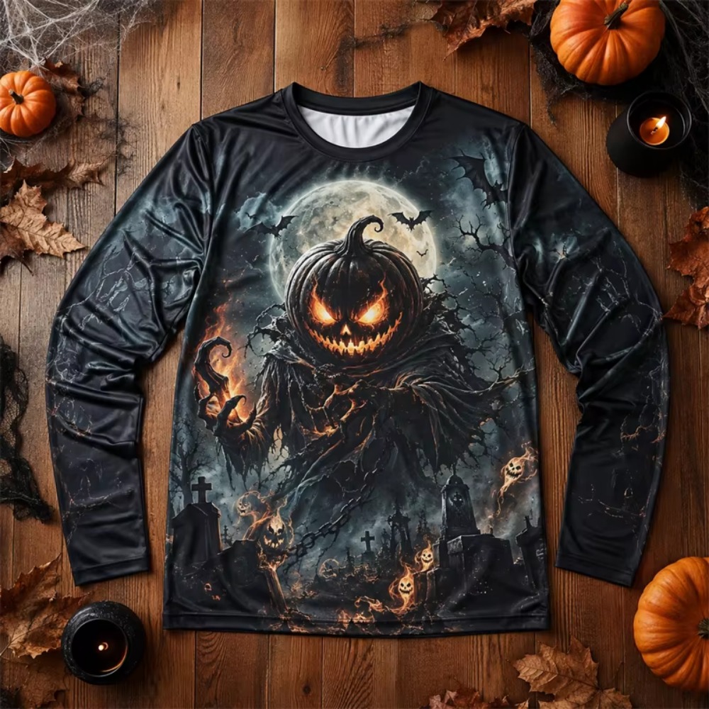 Halloween 3D-Druck Gruseliger  – Tee Graphic Print Bewertung und Preis