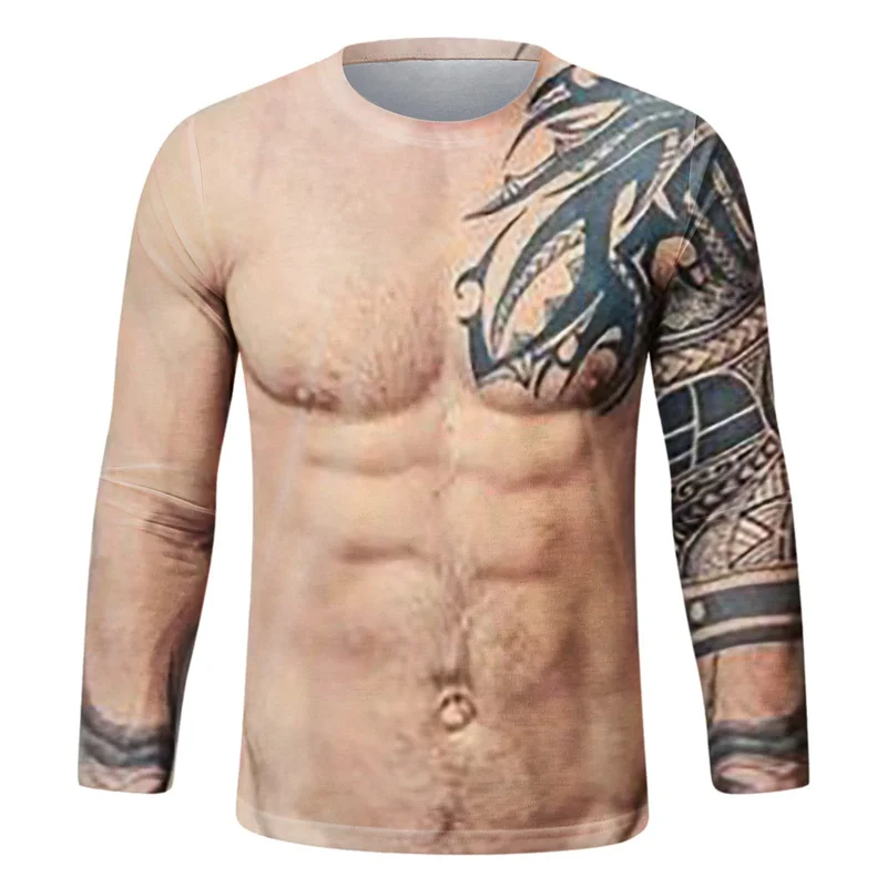 Lustiges T-Shirt mit Fake-Musk – Tee Graphic Print Bewertung und Preis