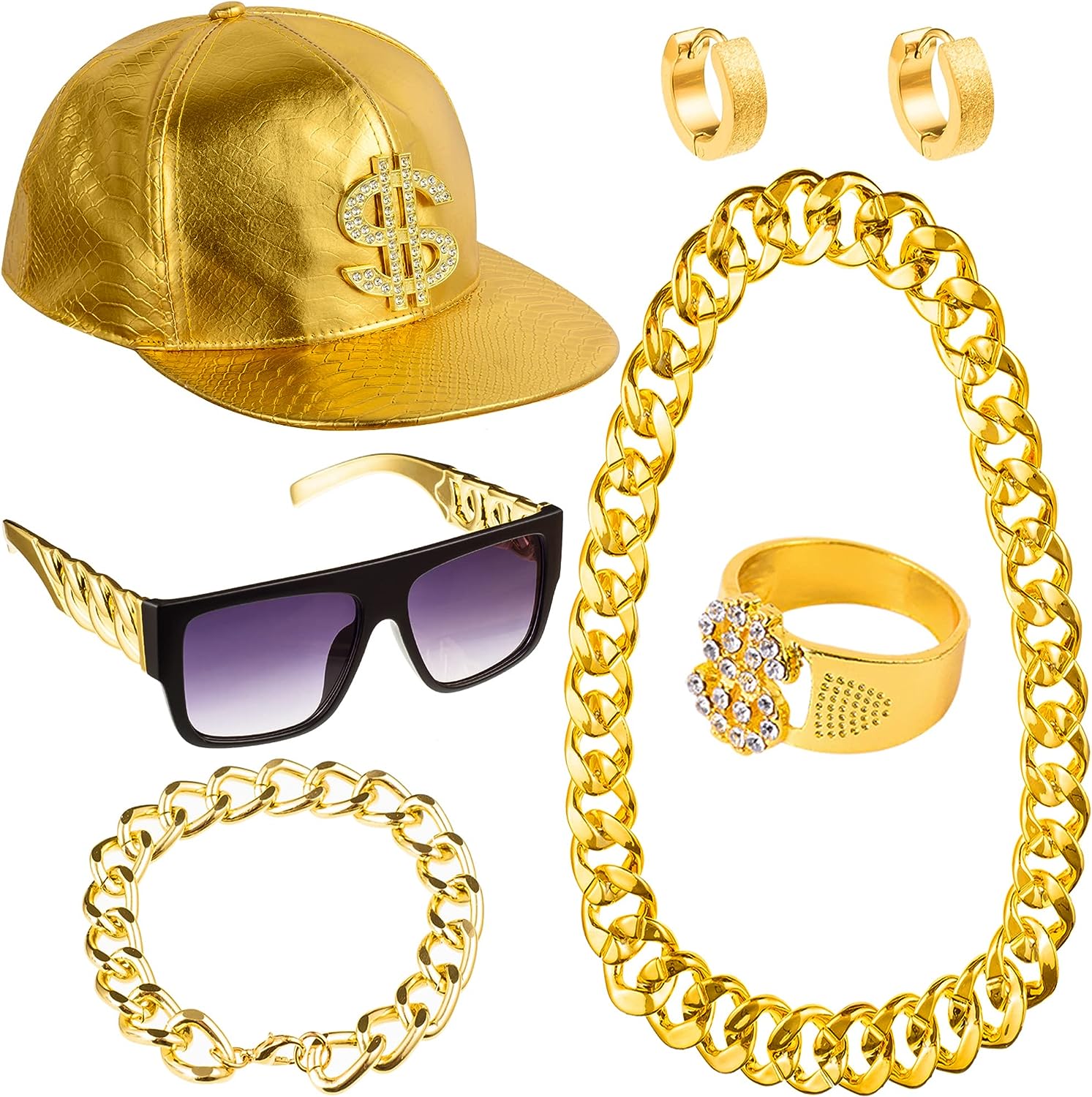 PESENAR 80er 90er Hip Hop Kost – Sunglass Retainer Cord Bewertung und Preis
